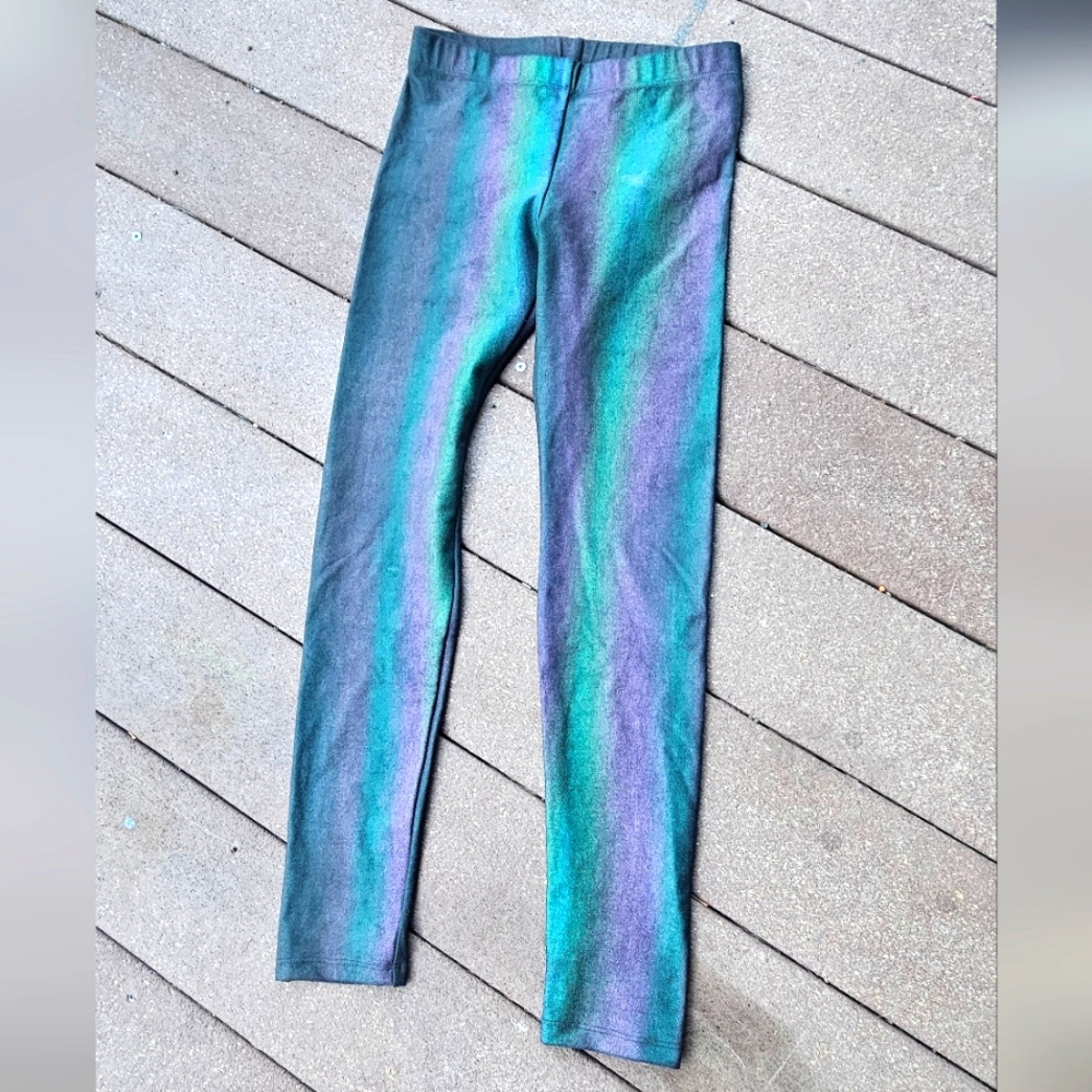 Gorgeous 'oil slick' women's leggings